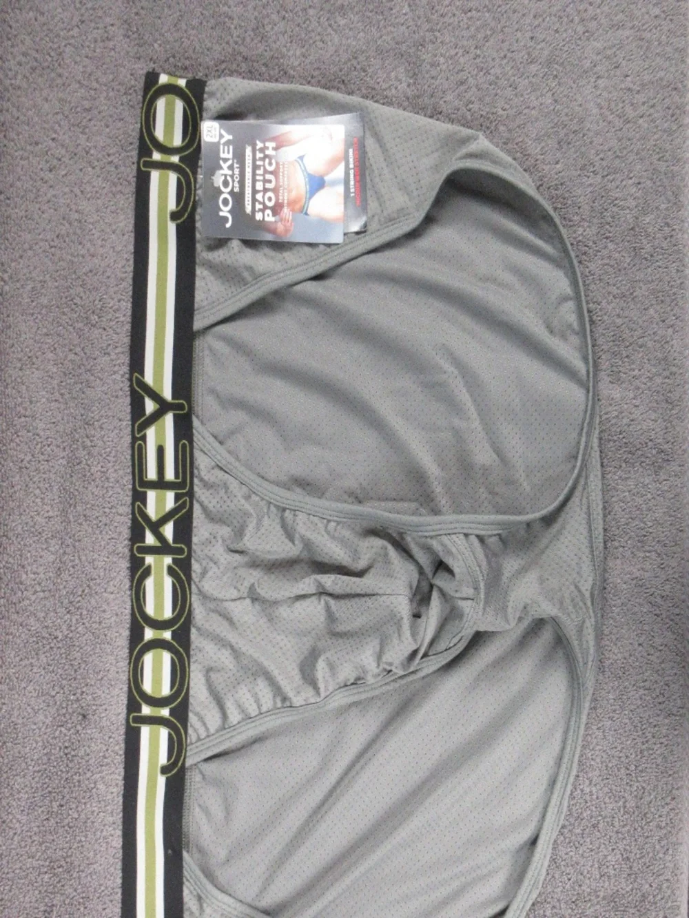 Men's Jockey Sport mesh string bikini briefs